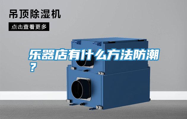乐器店有什么方法防潮？