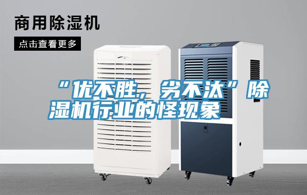 “优不胜，劣不汰”猫咪成人官网行业的怪现象