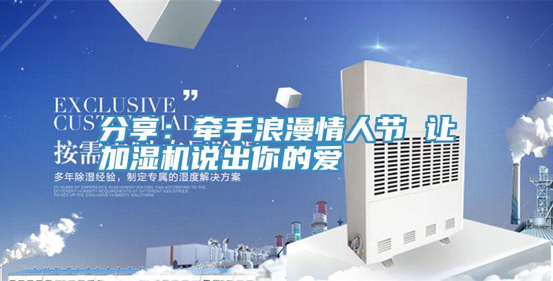 分享：牵手浪漫情人节 让加湿机说出你的爱