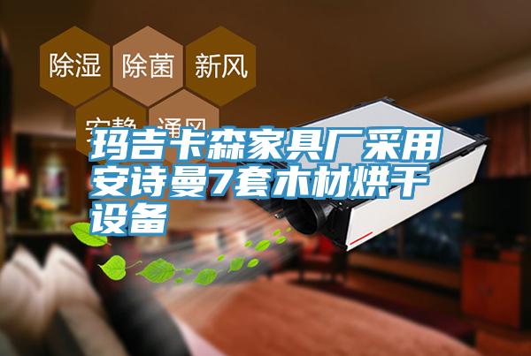 玛吉卡森家具厂采用猫咪成人在线视频7套木材烘干设备