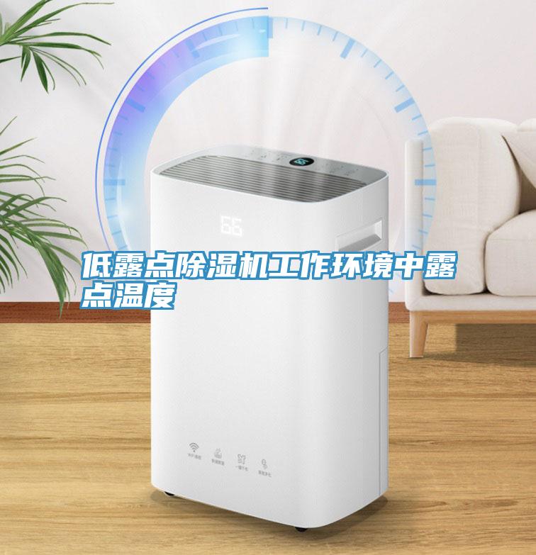 低露点猫咪成人官网工作环境中露点温度