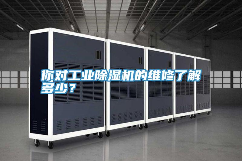 你对工业猫咪成人官网的维修了解多少？