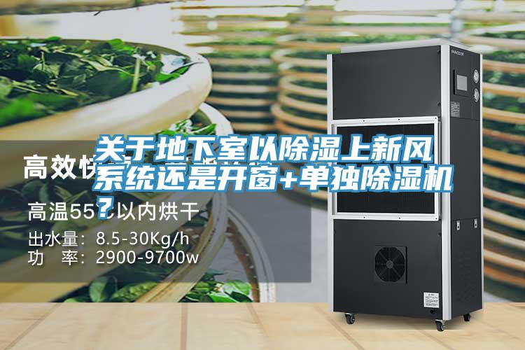 关于地下室以除湿上新风系统还是开窗+单独猫咪成人官网？