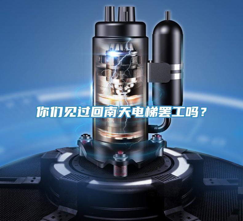 你们见过回南天电梯罢工吗？