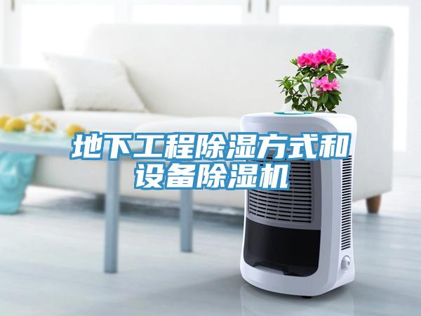 地下工程除湿方式和设备猫咪成人官网