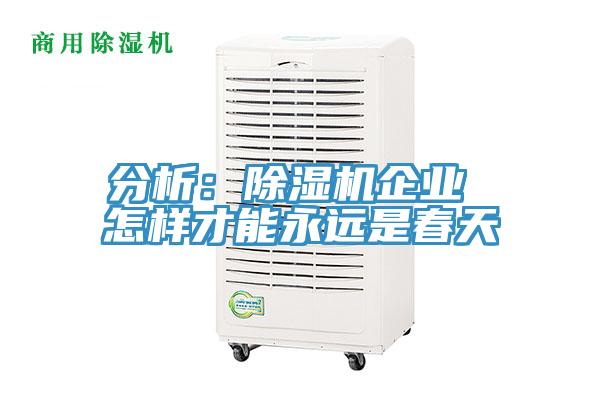 分析：猫咪成人官网企业 怎样才能永远是春天