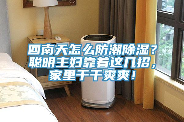 回南天怎么防潮除湿？聪明主妇靠着这几招，家里干干爽爽！