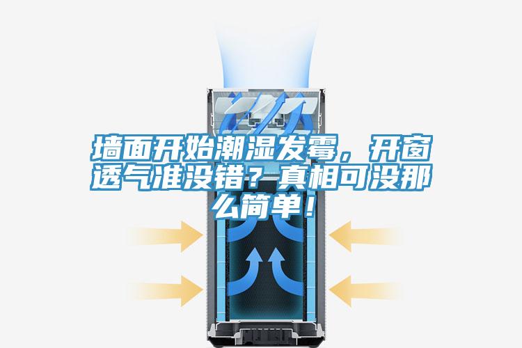 墙面开始潮湿发霉，开窗透气准没错？真相可没那么简单！