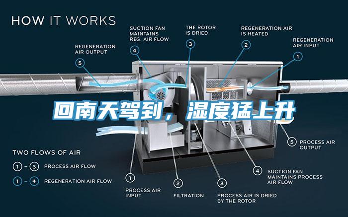 回南天驾到，湿度猛上升