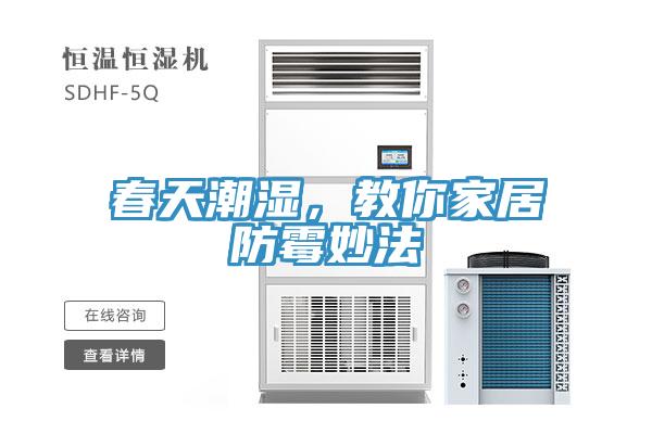 春天潮湿，教你家居防霉妙法