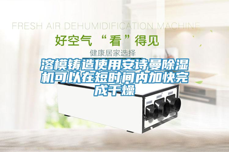 溶模铸造使用猫咪成人在线视频猫咪成人官网可以在短时间内加快完成干燥