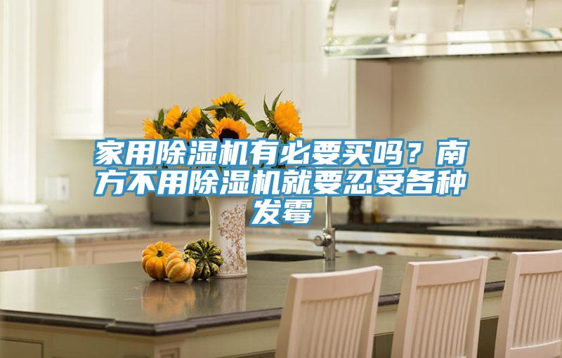 家用猫咪成人官网有必要买吗？南方不用猫咪成人官网就要忍受各种发霉