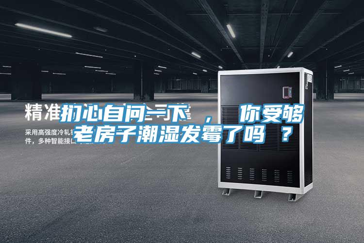 扪心自问一下 ， 你受够老房子潮湿发霉了吗 ？