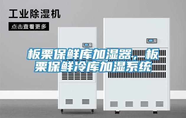 板栗保鲜库加湿器，板栗保鲜冷库加湿系统