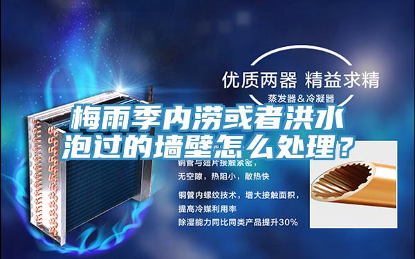 梅雨季内涝或者洪水泡过的墙壁怎么处理？