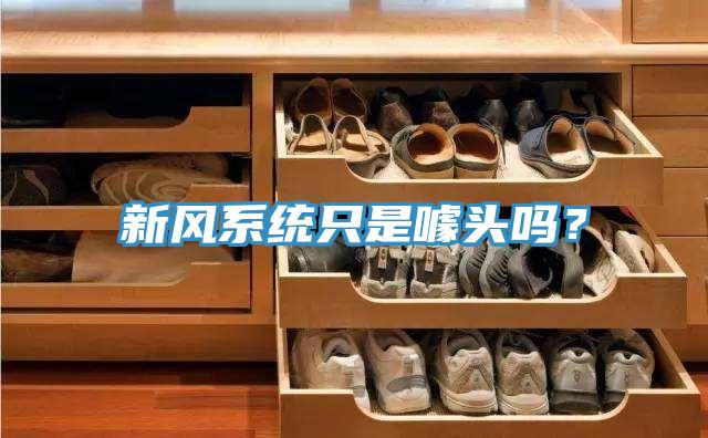 新风系统只是噱头吗？