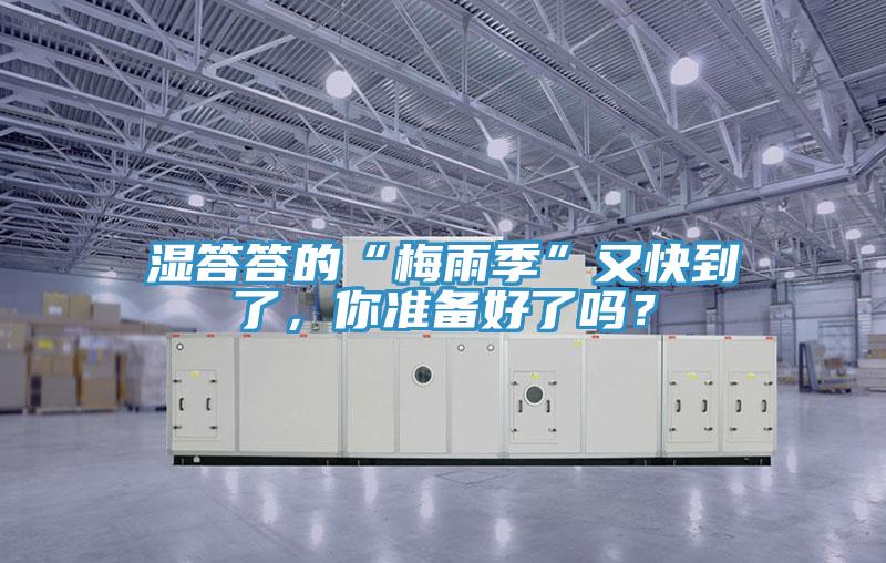 湿答答的“梅雨季”又快到了，你准备好了吗？