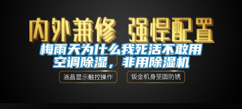 梅雨天为什么我死活不敢用空调除湿，非用猫咪成人官网
