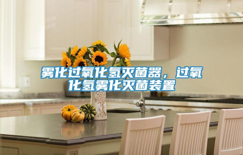 雾化过氧化氢灭菌器，过氧化氢雾化灭菌装置
