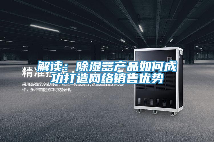 解读：除湿器产品如何成功打造网络销售优势