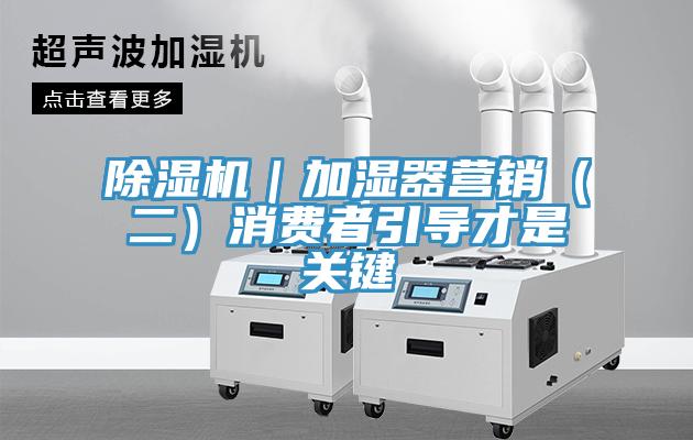 猫咪成人官网｜加湿器营销（二）消费者引导才是关键