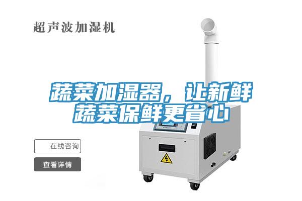 蔬菜加湿器，让新鲜蔬菜保鲜更省心