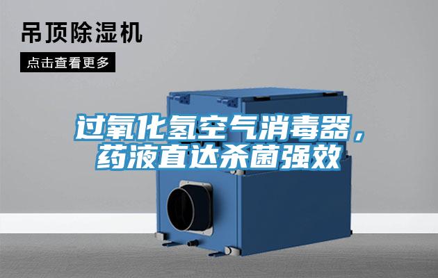 过氧化氢空气消毒器，药液直达杀菌强效