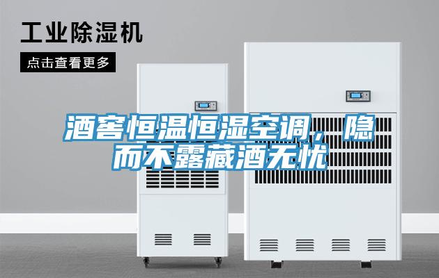 酒窖恒温恒湿空调，隐而不露藏酒无忧