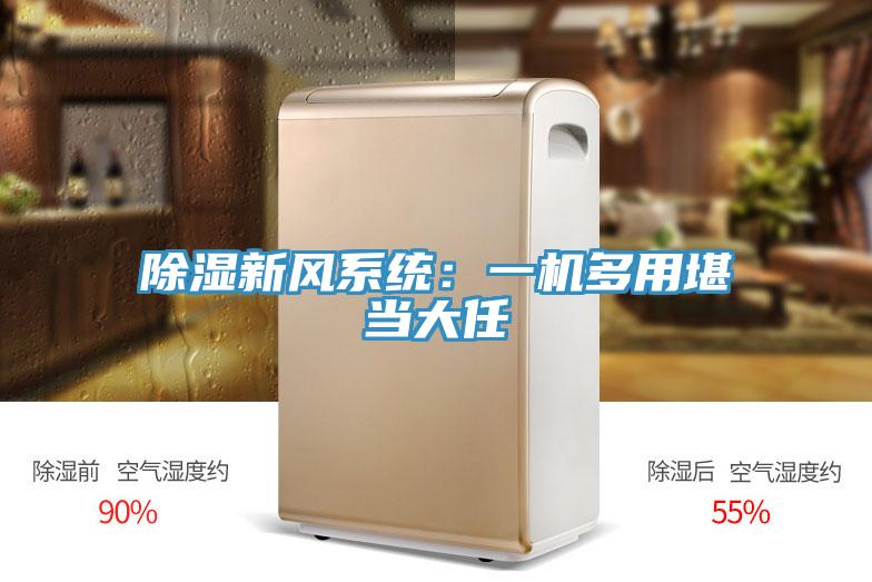 除湿新风系统：一机多用堪当大任