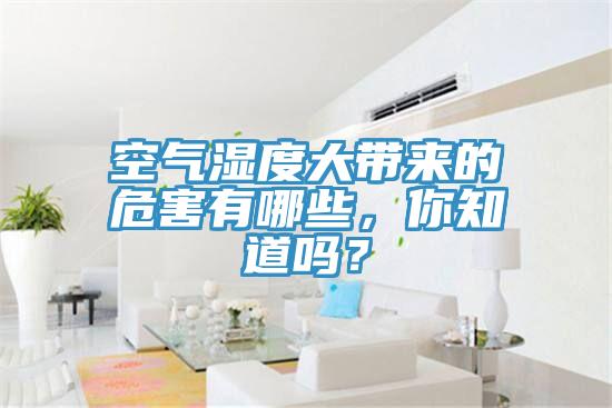 空气湿度大带来的危害有哪些，你知道吗？
