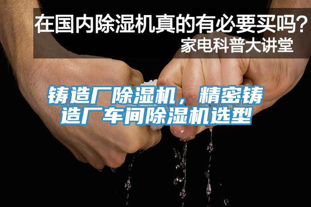 铸造厂猫咪成人官网，精密铸造厂车间猫咪成人官网选型