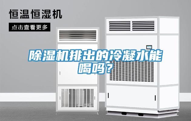 猫咪成人官网排出的冷凝水能喝吗？