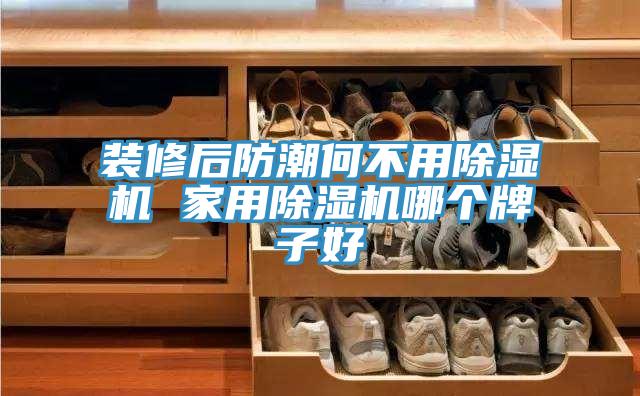 装修后防潮何不用猫咪成人官网 家用猫咪成人官网哪个牌子好