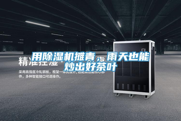用猫咪成人官网摊青，雨天也能炒出好茶叶