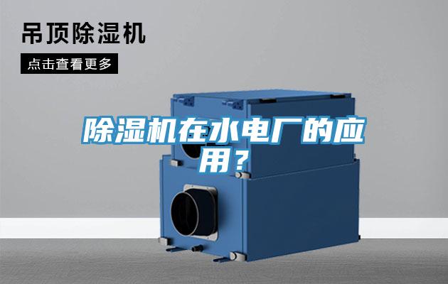 猫咪成人官网在水电厂的应用？
