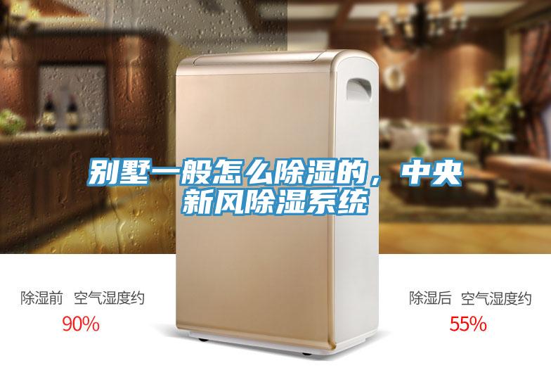 别墅一般怎么除湿的，中央新风除湿系统