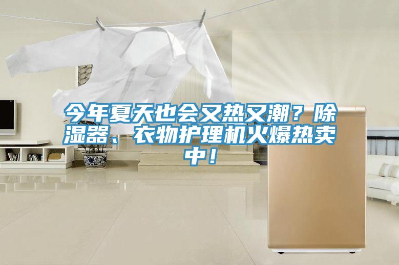 今年夏天也会又热又潮？除湿器、衣物护理机火爆热卖中！