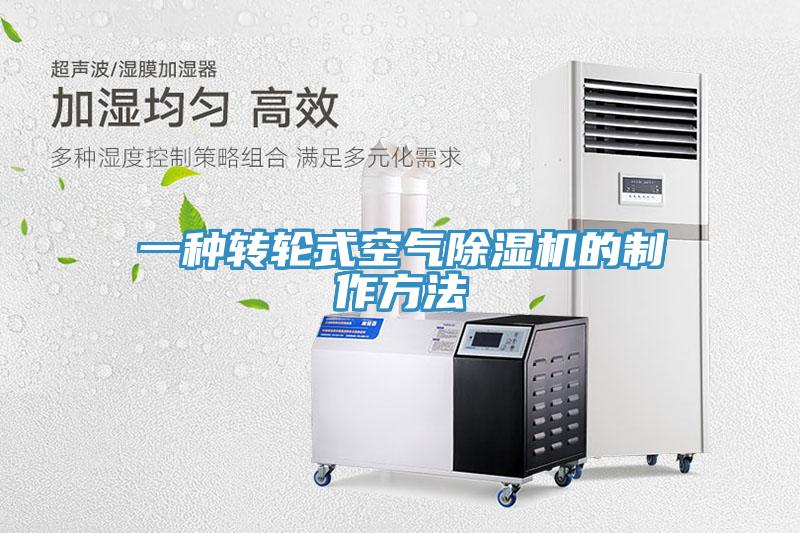 一种转轮式空气猫咪成人官网的制作方法