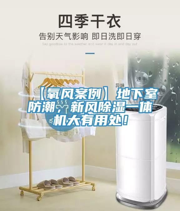 【氧风案例】地下室防潮，新风除湿一体机大有用处！