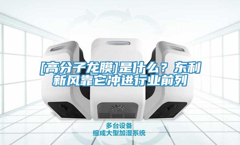 [高分子龙膜]是什么？东利新风靠它冲进行业前列