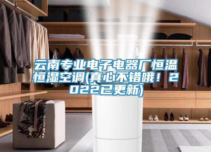 云南专业电子电器厂恒温恒湿空调(真心不错哦！2022已更新)