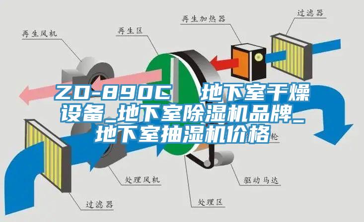 ZD-890C  地下室干燥设备_地下室猫咪成人官网品牌_地下室抽湿机价格