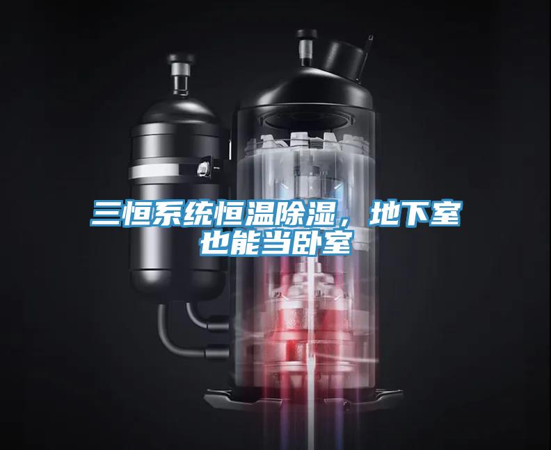 三恒系统恒温除湿，地下室也能当卧室