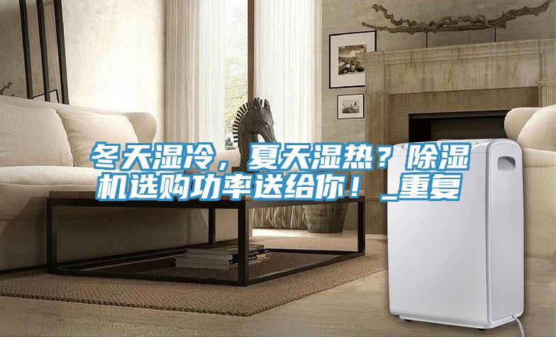 冬天湿冷，夏天湿热？猫咪成人官网选购功率送给你！_重复