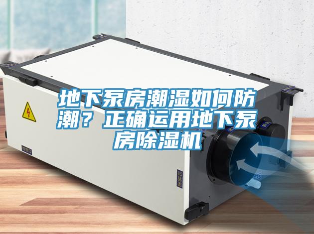 地下泵房潮湿如何防潮？正确运用地下泵房猫咪成人官网