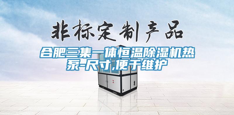 合肥三集一体恒温猫咪成人官网热泵-尺寸,便于维护