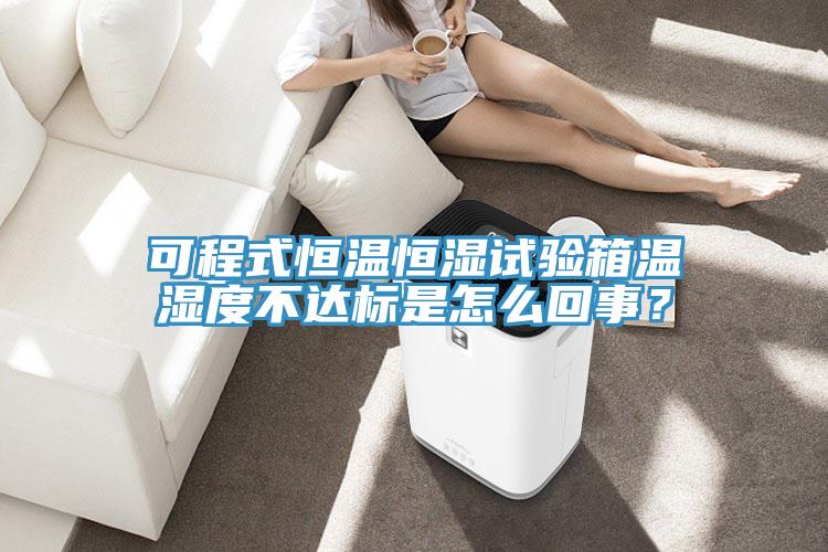 可程式恒温恒湿试验箱温湿度不达标是怎么回事？