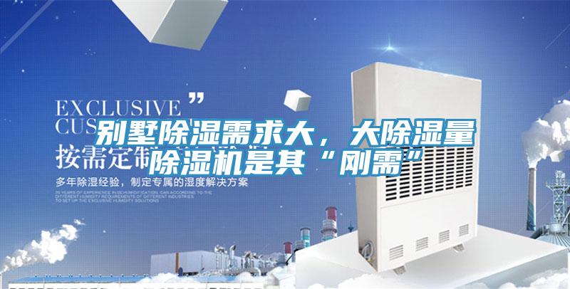 别墅除湿需求大，大除湿量猫咪成人官网是其“刚需”