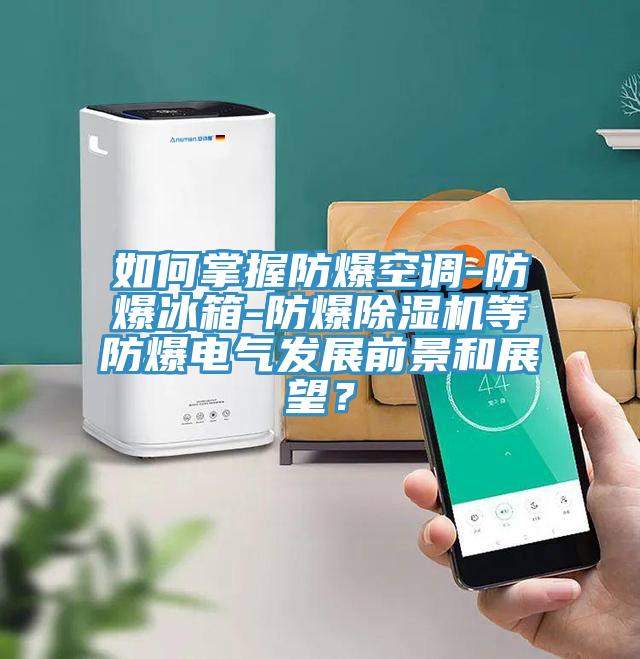 如何掌握防爆空调-防爆冰箱-防爆猫咪成人官网等防爆电气发展前景和展望？