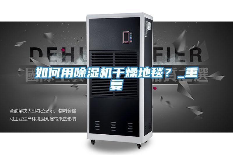 如何用猫咪成人官网干燥地毯？_重复